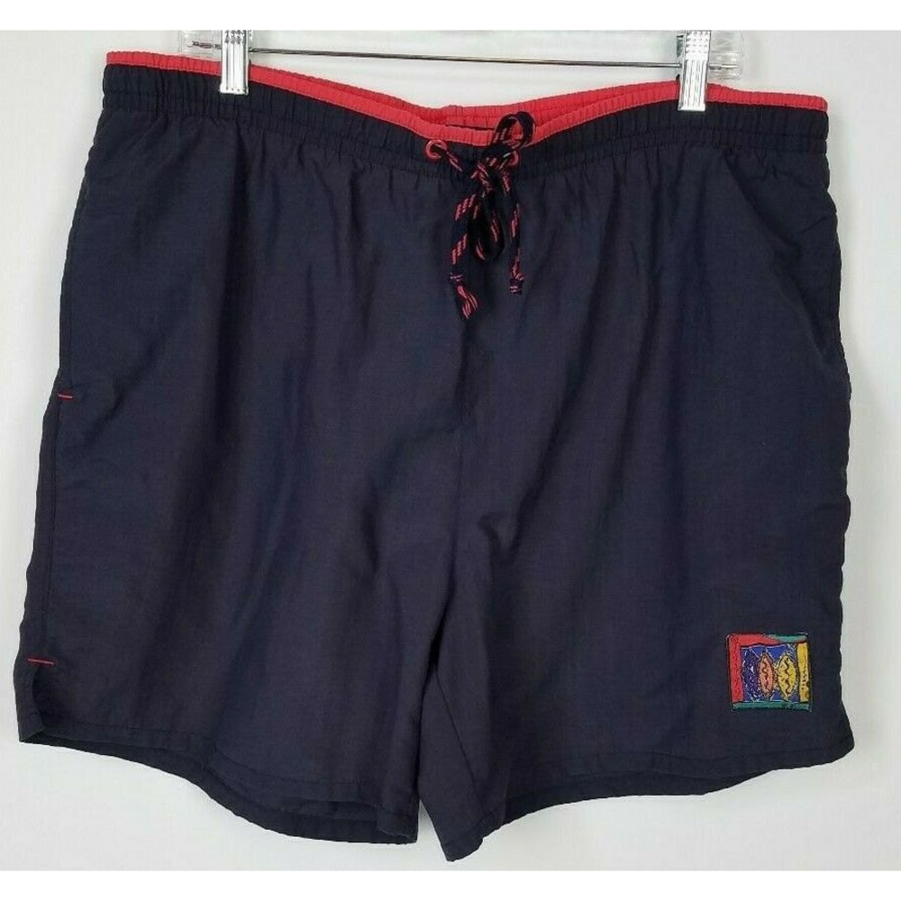 Weekends Beach Wear Vintage Lined Swim Shorts Men's Size Large 80's/90's Surf
